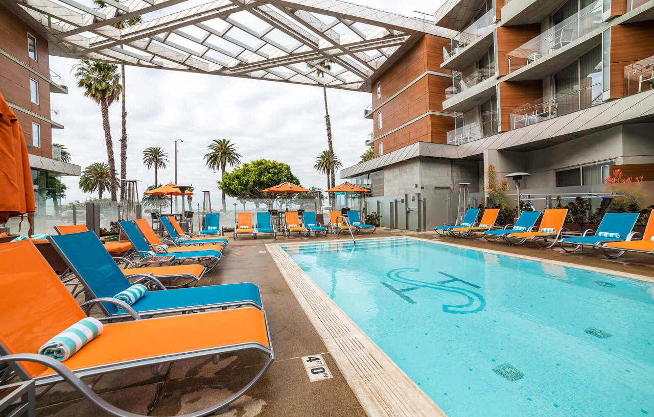Shore Hotel Santa Monica Esterno foto